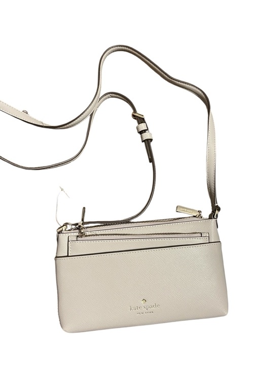 kate spade Handbags - Kate Spade Sadie Crossbody Bag Set - 2 pieces. Brand New - Light Gray / Gold HW